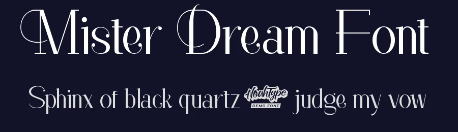 Mister Dream Font by noahtype — Display Font — thumbnail 2