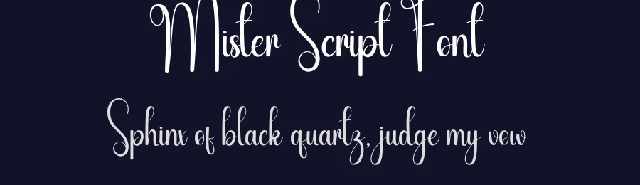 Mister Script Font by andikastudio — Script Handwritten Font — thumbnail 2