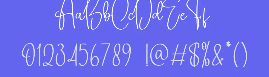 Misterlatter Handwritten Font by creativeletter — Script Handwritten Font — thumbnail 3