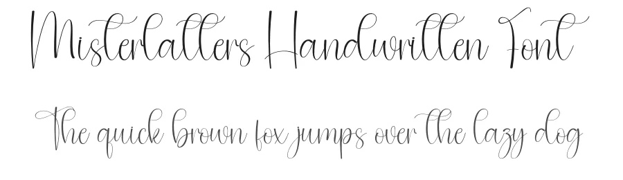 Misterlatters Handwritten Font by creativeletter — Script Handwritten Font