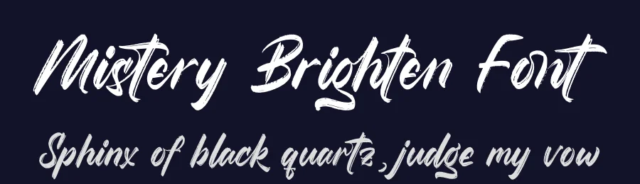 Mistery Brighten Font by letterenastudios — Script Handwritten Font — thumbnail 2