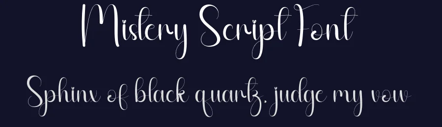Mistery Script Font by andikastudio — Script Handwritten Font — thumbnail 2