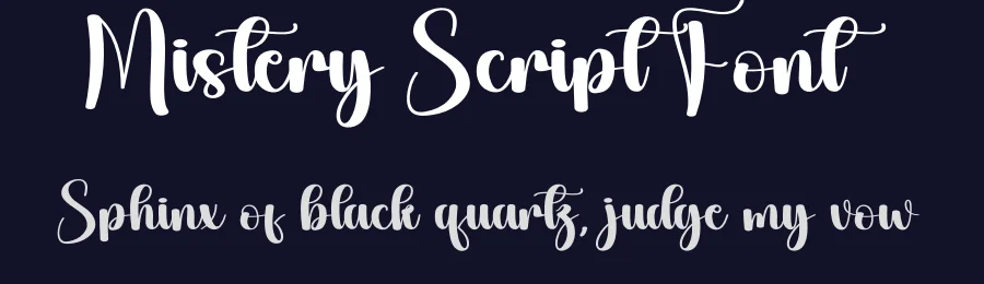 Mistery Script Font by andikastudio — Script Handwritten Font — thumbnail 2