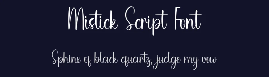Mistick Script Font by inermediaSTUDIO — Script Handwritten Font — thumbnail 2