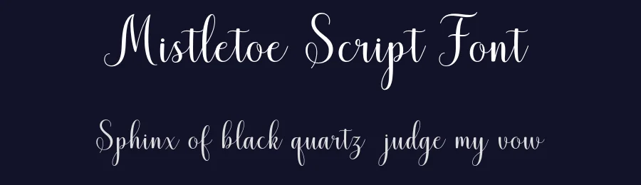 Mistletoe Script Font by Barland — Script Handwritten Font — thumbnail 2