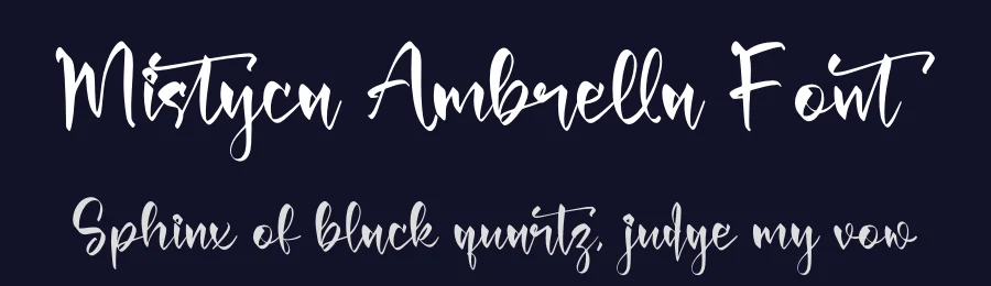 Mistyca Ambrella Font by letterenastudios — Script Handwritten Font — thumbnail 2