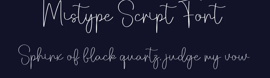 Mistype Script Font by creativeletter — Script Handwritten Font — thumbnail 2