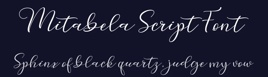 Mitabela Script Font by stripesstudio — Script Handwritten Font — thumbnail 2