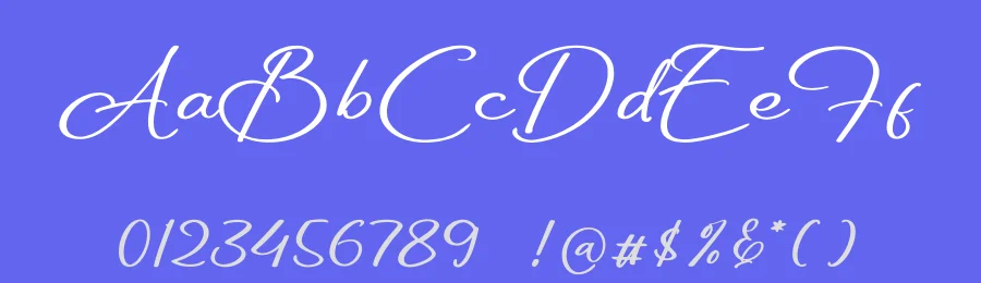 Mitchella Font by glorytype — Script Handwritten Font — thumbnail 3