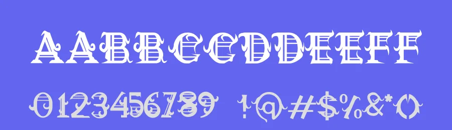 Mitlhina Victorian Font by letterfiastudio — Blackletter Font — thumbnail 3