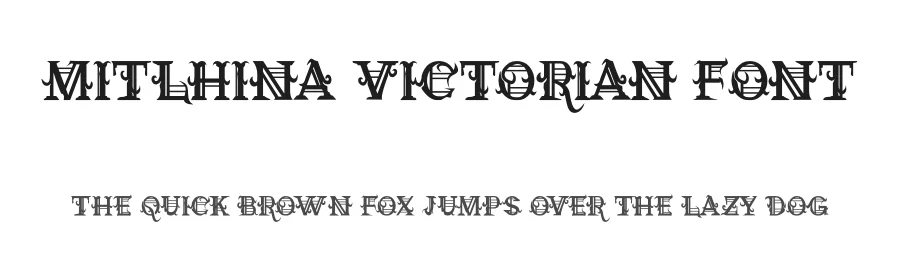 Mitlhina Victorian Font by letterfiastudio โ Blackletter Font