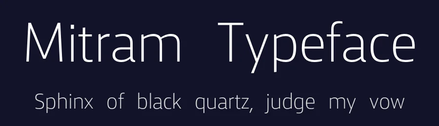 Mitram Typeface by João Symington — Serif Font — thumbnail 2
