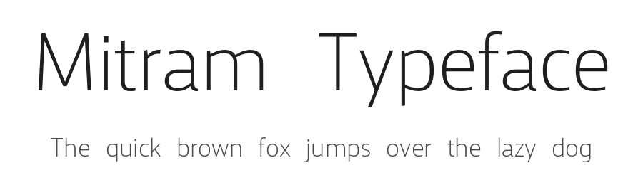 Mitram Typeface by João Symington — Serif Font