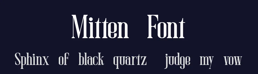 Mitten Font by Sohel Studio — Serif Font — thumbnail 2