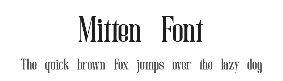 Mitten Font by Sohel Studio — Serif Font
