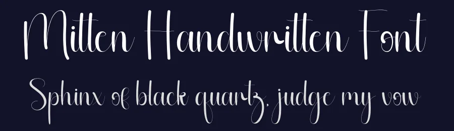 Mitten Handwritten Font by andikastudio — Script Handwritten Font — thumbnail 2