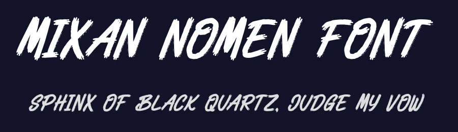 Mixan Nomen Font by ErmediaStudio — Script Handwritten Font — thumbnail 2