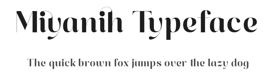 Miyanih Typeface by Storytype — Serif Font