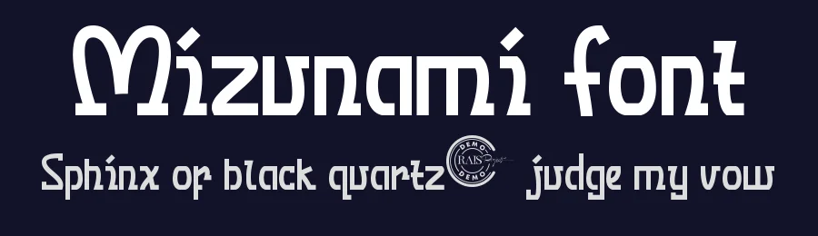 Mizunami Font by RaisProject — Sans Serif Font — thumbnail 2