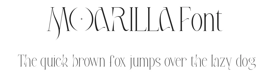 Moarilla Font by edricstudio — Display Font