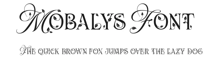 Mobalys Font by alit design — Script Handwritten Font