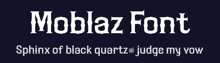Moblaz Font by twinletter — Display Font — thumbnail 2