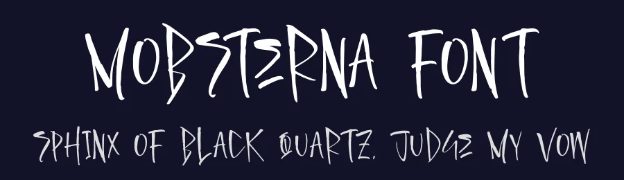 Mobsterna Font by letterfabric — Script Handwritten Font — thumbnail 2