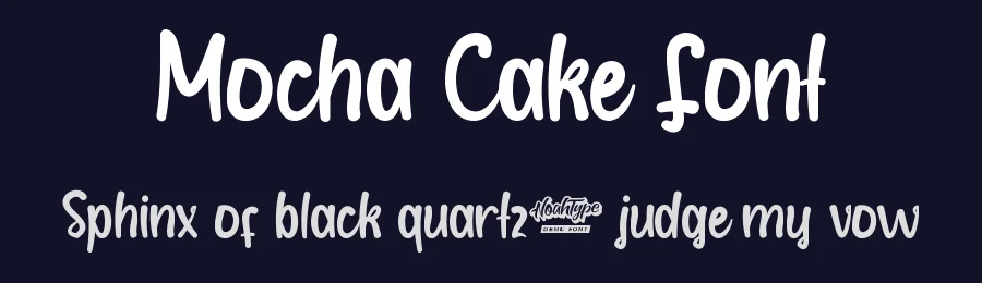 Mocha Cake Font by noahtype — Script Handwritten Font — thumbnail 2