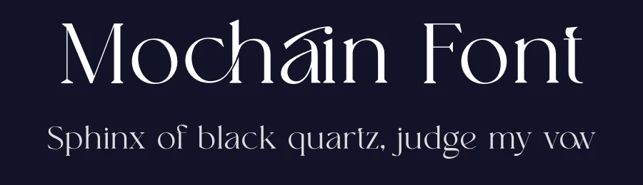 Mochain Font by Artnivora Studio — Serif Font — thumbnail 2