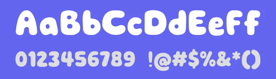 Mochi Pop – Cute Bubble Font by Yogeeid — Display Font — thumbnail 3