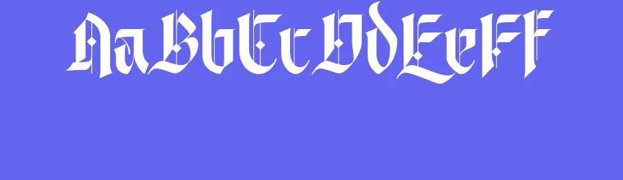 Mockgent | Blackletter Font by pentagonistudio — Display Font — thumbnail 3