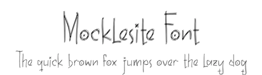 Mocklesite Font by letterfabric — Script Handwritten Font