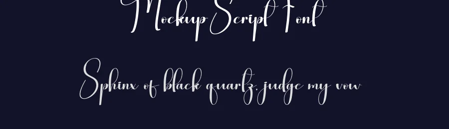 Mockup Script Font by andikastudio — Script Handwritten Font — thumbnail 2