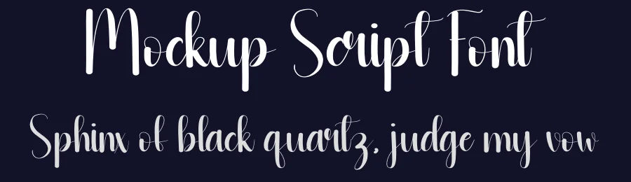 Mockup Script Font by andikastudio — Script Handwritten Font — thumbnail 2