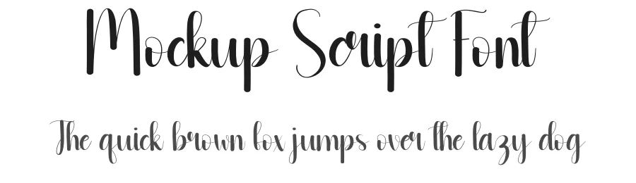 Mockup Script Font by andikastudio — Script Handwritten Font