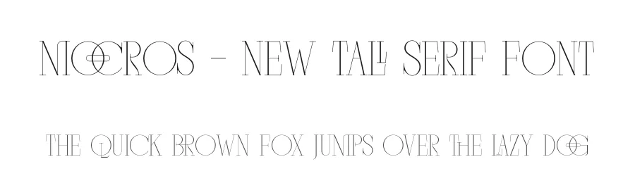 Mocros – New Tall Serif Font by timelesstype.co — Display Font