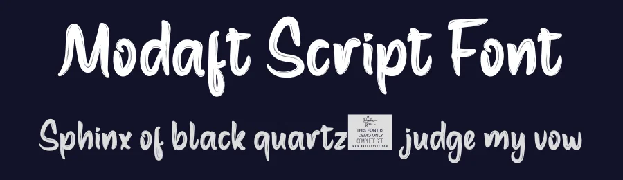 Modaft Script Font by productype — Script Handwritten Font — thumbnail 2