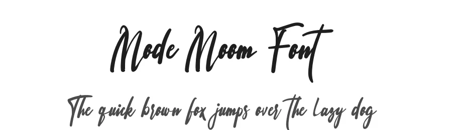 Mode Moom Font by inermediaSTUDIO — Script Handwritten Font