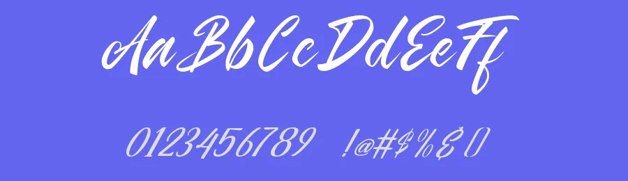 Modeflick Font by Astageni — Script Handwritten Font — thumbnail 3