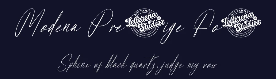Modena Prestige Font by letterenastudios — Script Handwritten Font — thumbnail 2
