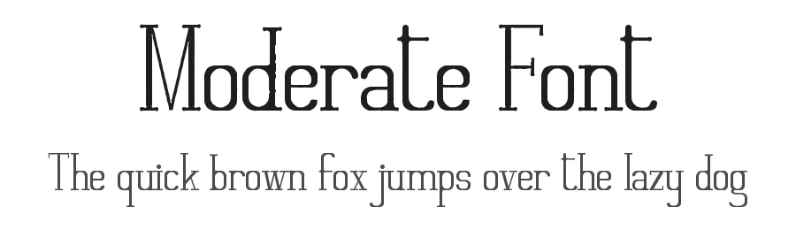 Moderate Font by nihstudio — Serif Font