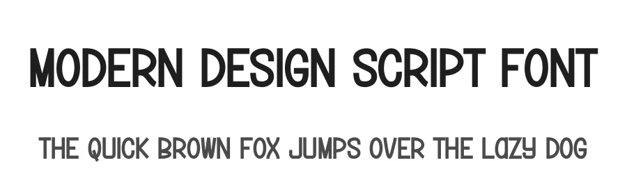 Modern Design Script Font by andikastudio — Display Font