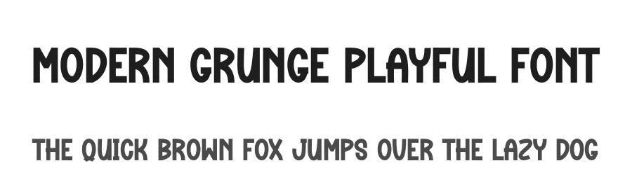 Modern Grunge Playful Font by creativeletter — Display Font