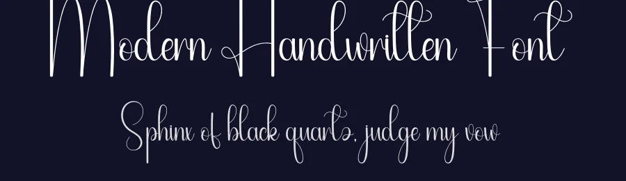 Modern Handwritten Font by andikastudio — Script Handwritten Font — thumbnail 2