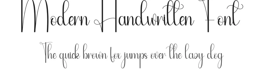 Modern Handwritten Font by andikastudio — Script Handwritten Font