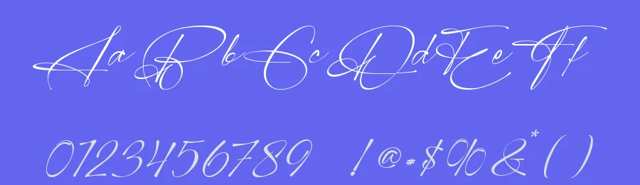Modern Signature Font by Thomas Aradea — Script Handwritten Font — thumbnail 3