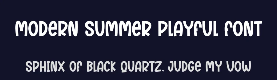 Modern Summer Playful Font by creativeletter — Script Handwritten Font — thumbnail 2