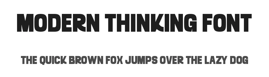 Modern Thinking Font by Almairatype — Decorative Font