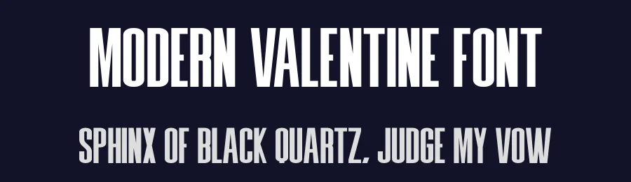 Modern Valentine Font by Craftedtype — Decorative Font — thumbnail 2