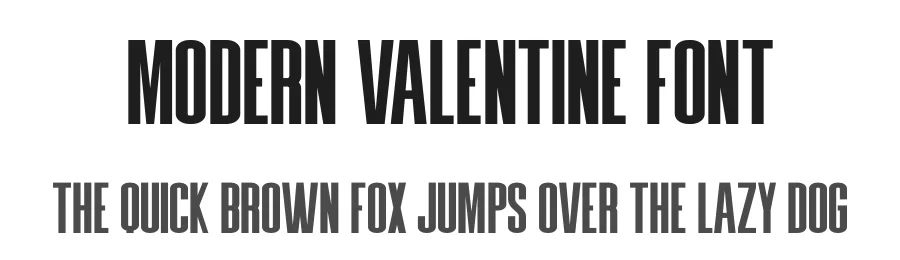 Modern Valentine Font by Craftedtype — Decorative Font